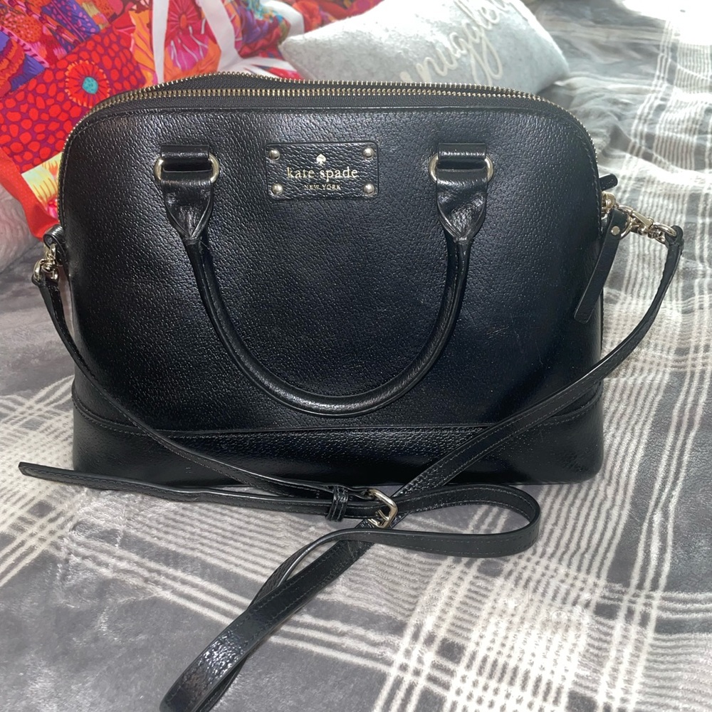 Kate Spade Black Purse/ wallet set